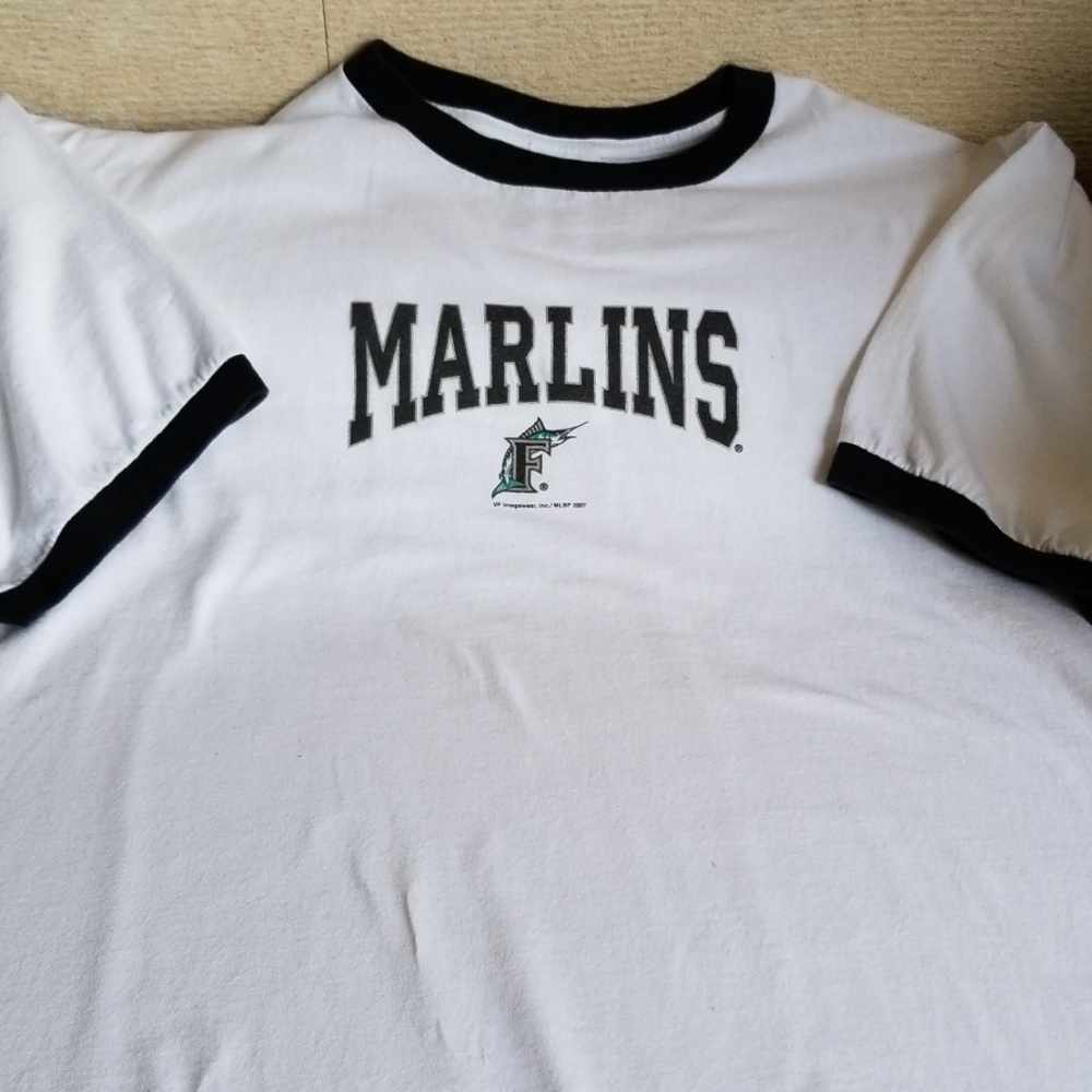 2007 Original Florida Marlins XL Logo Tee